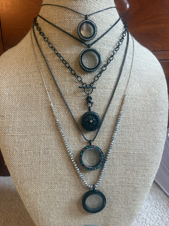 Origami Owl Jewelry - Origami Owl Black Lockets